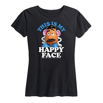 Disney / Pixar's Toy Story Mr. Potato Head Women's Happy Face Graphic Tee