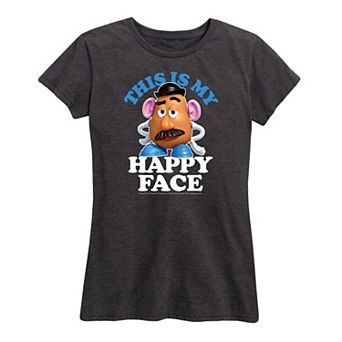 Disney / Pixar's Toy Story Mr. Potato Head Women's Happy Face Graphic Tee
