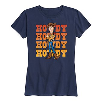 Disney / Pixar's Toy Story Woody Women's Howdy Graphic Tee