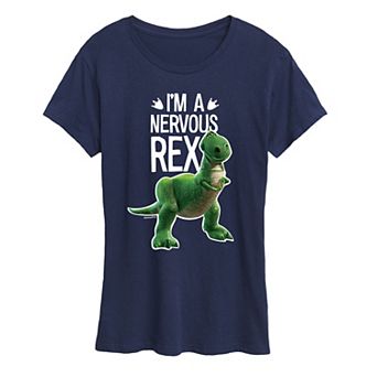 Disney / Pixar's Toy Story Women's Nervous Rex Graphic Tee