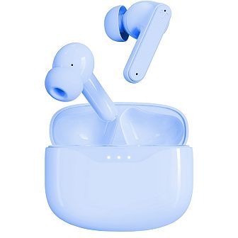 Visual Land SOUNDWAVE A1 v2 Active Noise Cancelling Earbuds with Fast Charge, 6-Mics, 40H Total Playtime (2024 Edition)