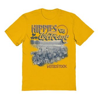 Men's Hippies Welcome Graphic Tee