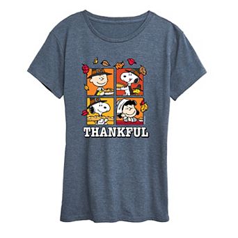 Women's Peanuts Thankful Graphic Tee