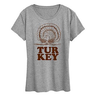 Women's Peanuts Woodstock Turkey Graphic Tee