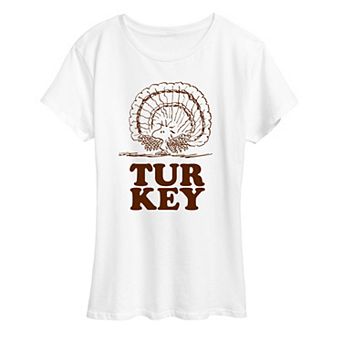 Women's Peanuts Woodstock Turkey Graphic Tee