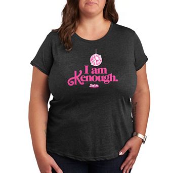 Plus Size Barbie The Movie Kenough Disco Graphic Tee