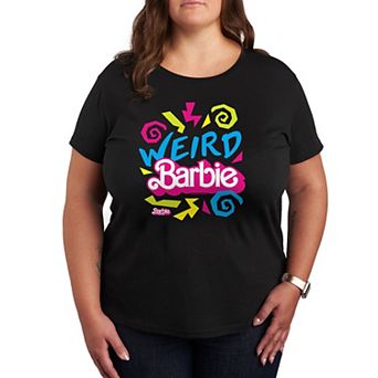 Plus Size Barbie The Movie Weird Barbie Graphic Tee