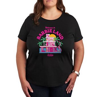 Plus Size Barbie The Movie Barbie Land Graphic Tee