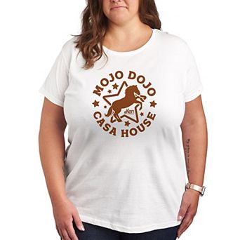 Plus Size Barbie The Movie Mojo Dojo Graphic Tee