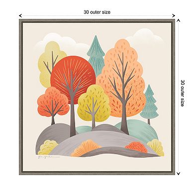 Fall Sweater Weather VIII by Gia Graham Framed Canvas Wall Art Print