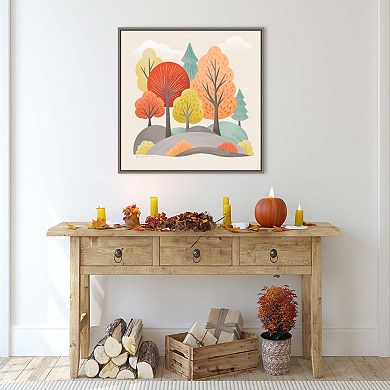 Fall Sweater Weather VIII by Gia Graham Framed Canvas Wall Art Print