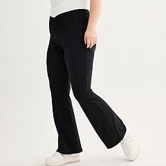 Juniors' Plus Size SO® Sporty Yoga Bootcut Leggings