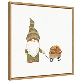 Harvest Gnomes II by Jenaya Jackson Framed Canvas Wall Art Print