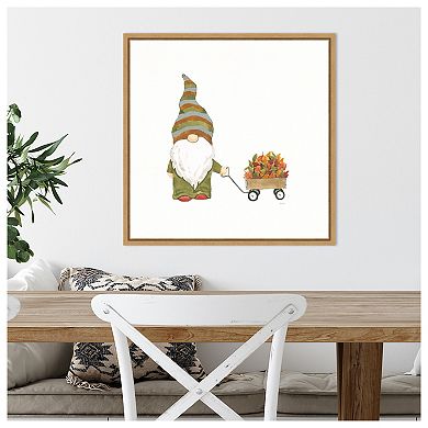 Harvest Gnomes II by Jenaya Jackson Framed Canvas Wall Art Print