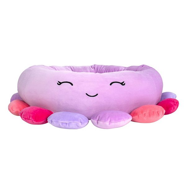 Squishmallows 24-Inch Octopus Pet Bed - Medium Ultrasoft Official Squishmallows Plush Pet Bed