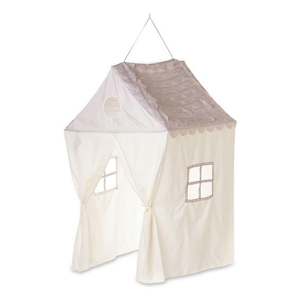 Hearthsong Cozy Cottage Bed Canopy with LED Lights Designed for Twin or