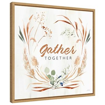 Autumn Ramble V Together by Katrina Pete Framed Canvas Wall Art Print