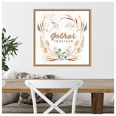 Autumn Ramble V Together by Katrina Pete Framed Canvas Wall Art Print