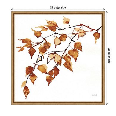 Colors of the Fall VIII by Anne Tavoletti Framed Canvas Wall Art Print