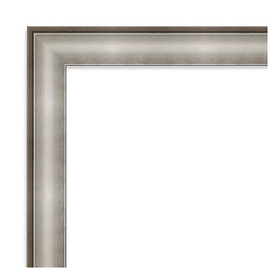 Imperial White Beveled Bathroom Wall Mirror