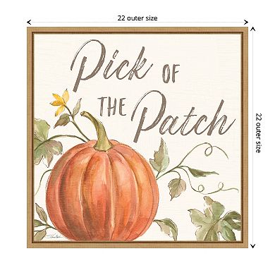 Happy Harvest VIII by Silvia Vassileva Framed Canvas Wall Art Print