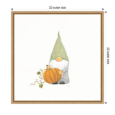 Harvest Gnomes I by Jenaya Jackson Framed Canvas Wall Art Print