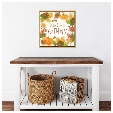 Harvest Splash I by Katie Pertiet Framed Canvas Wall Art Print