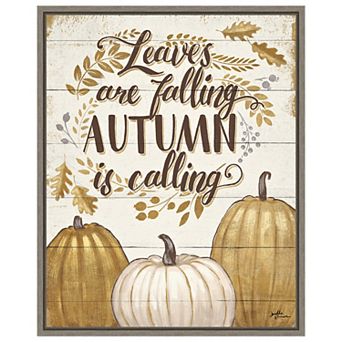 Grateful Season II by Janelle Penner Framed Canvas Wall Art Print