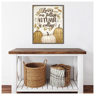Grateful Season II by Janelle Penner Framed Canvas Wall Art Print
