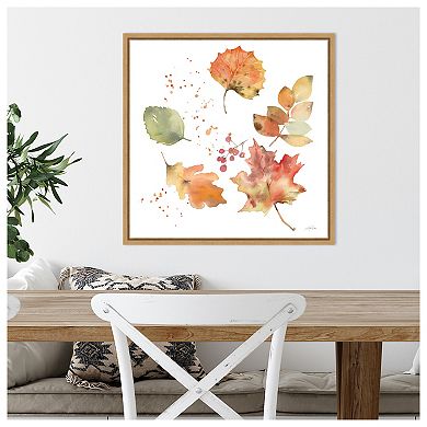 Falling Leaves I by Katrina Pete Framed Canvas Wall Art Print