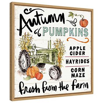 Harvest Times X by Anne Tavoletti Framed Canvas Wall Art Print