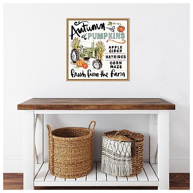 Harvest Times X by Anne Tavoletti Framed Canvas Wall Art Print