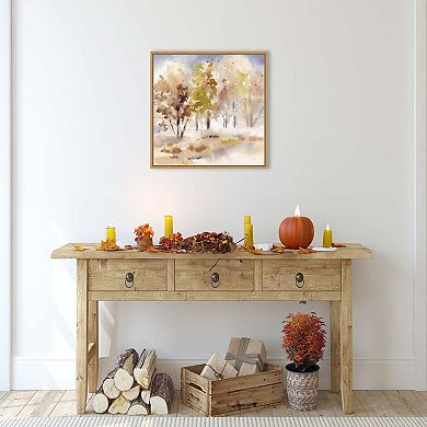 Autumn Grove by Katrina Pete Framed Canvas Wall Art Print