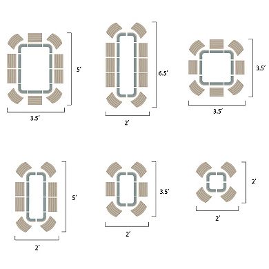 Aoodor 6-in-1 Modular Aluzinc Metal Raised Garden Bed - Beige (67''L x 47''W x 17''H)
