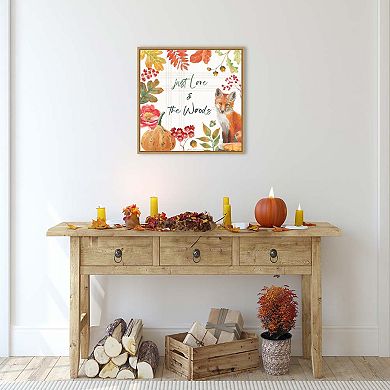 Wooded Harvest VII by Beth Grove Framed Canvas Wall Art Print