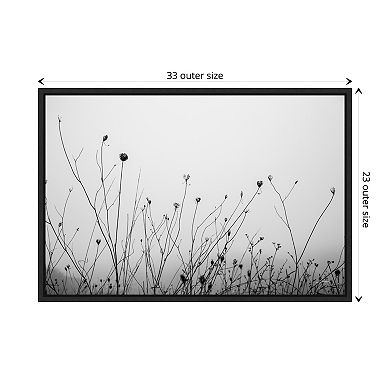 Autumn Grasses by Aledanda Framed Canvas Wall Art Print