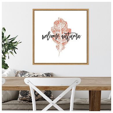 Harvest Sentiments VIII by Moira Hershey Framed Canvas Wall Art Print