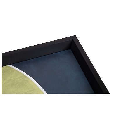 Decorative Wood Ottoman/Coffee Table Tray Featuring Megan