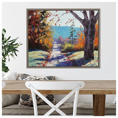 Autumn Delight by Graham Gercken Framed Canvas Wall Art Print
