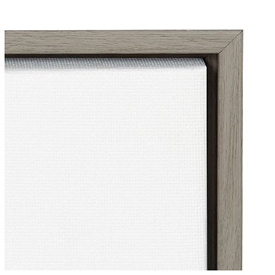 Hello Fall Script by Amanti Art Portfolio Framed Canvas Wall Art Print