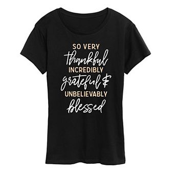 Women's So Very Thankful Graphic Tee