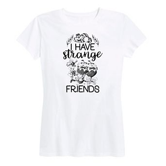 Disney's Alice in Wonderland Women's I Have Strange Friends Graphic Tee