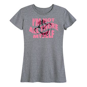 Disney's Alice in Wonderland Women's I'm Not All There Myself Graphic Tee