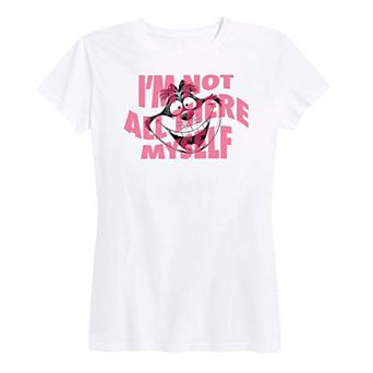 Disney's Alice in Wonderland Women's I'm Not All There Myself Graphic Tee