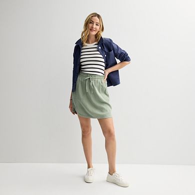 Women's Sonoma Goods For Life® Short Utility Skirt