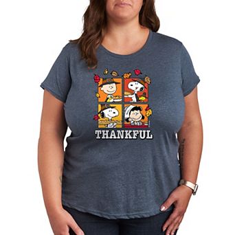 Plus Peanuts Thankful Graphic Tee