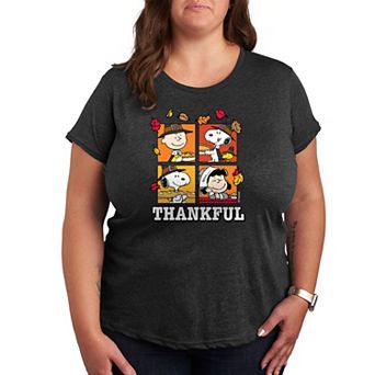Plus Peanuts Thankful Graphic Tee