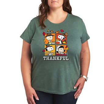 Plus Peanuts Thankful Graphic Tee