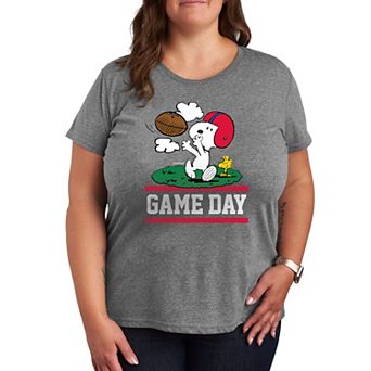 Plus Peanuts Snoopy Game Day Graphic Tee