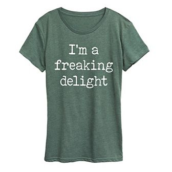 Women's Im A Freaking Delight Graphic Tee